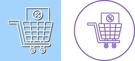 compras impuesto icono diseño vector