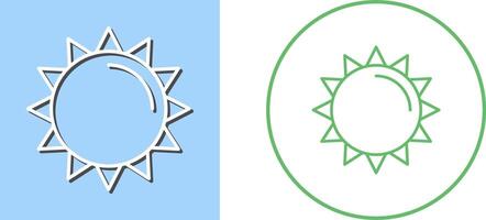 Sun Icon Design vector