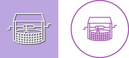 Water Well Icon Design vector