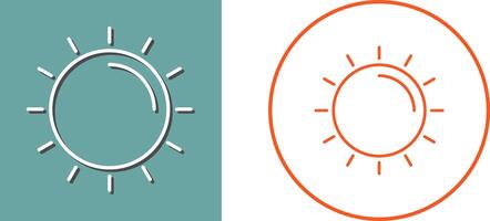 Sun Icon Design vector