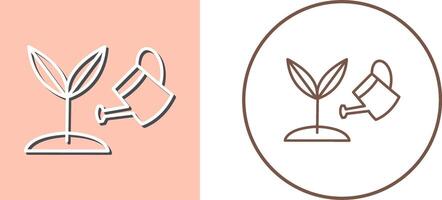 Growing Plant Icon Design vector