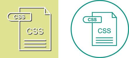 CSS Icon Design vector