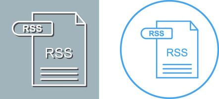 RSS Icon Design vector
