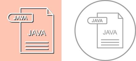 Java Icon Design vector