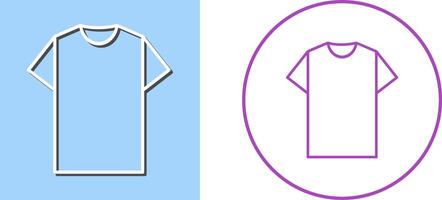 Plain T Shirt Icon Design vector