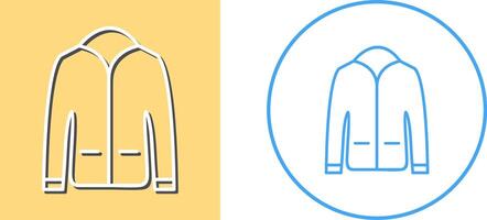 Men's Jacket Icon Design vector