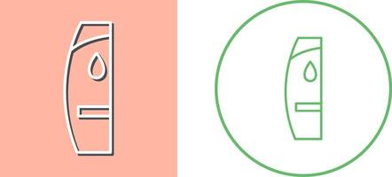 Shampoo Icon Design vector