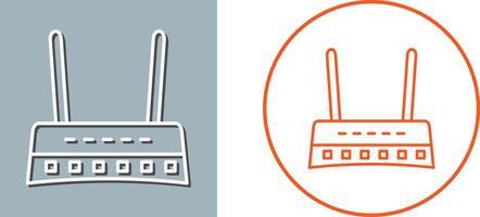 Router Icon Design vector