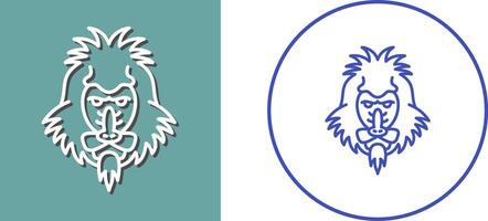 Mandrill Icon Design vector