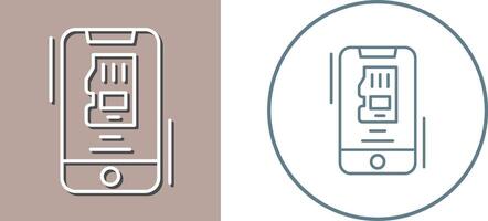 Memory Icon Design vector