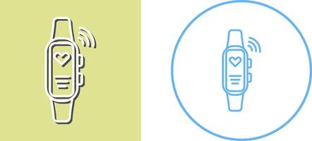 Smart Band Icon Design vector