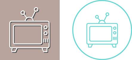 Television Icon Design vector