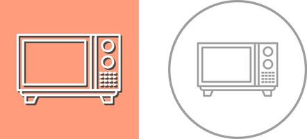 Microwave Icon Design vector