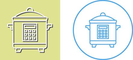 Cooker Icon Design vector