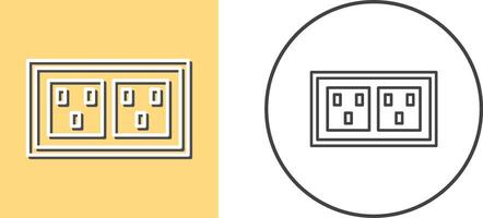 Socket Icon Design vector