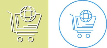 World Shopping Icon Design vector