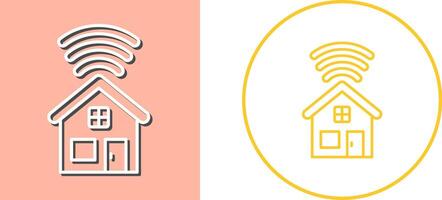 Smart House Icon Design vector