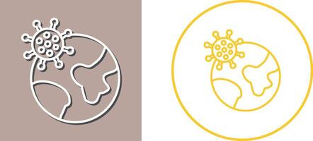Pandemic Icon Design vector