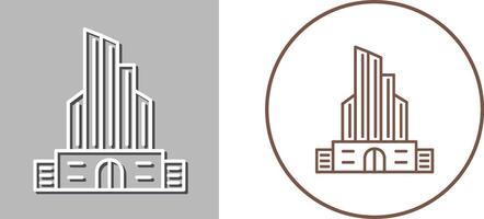 diseño de icono de edificio de oficinas vector