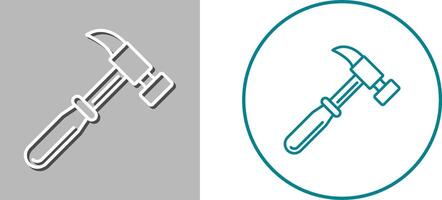 Hammer Icon Design vector