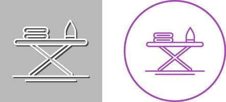 Iron Board Icon Design vector