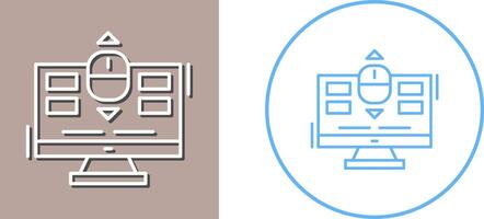 Scroll Icon Design vector