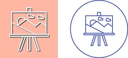 Canvas Icon Design vector
