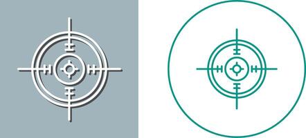 Aim Icon Design vector