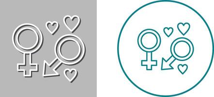 Genders Icon Design vector
