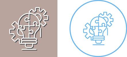 Problem Solving Icon Design vector