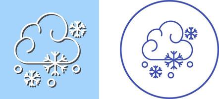 Snowy Icon Design vector