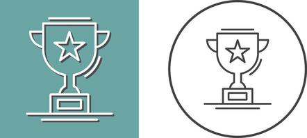 Trophy Icon Design vector