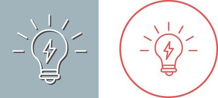 Light Bulb Icon Design vector