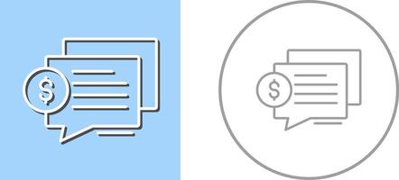 Dialog Icon Design vector