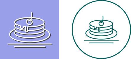 Pancake Icon Design vector