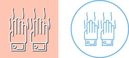 Smelly Hands Icon Design vector