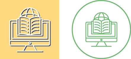 Learning Icon Design vector