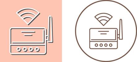 Wifi Router Icon Design vector