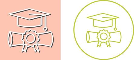 Graduation Icon Design vector