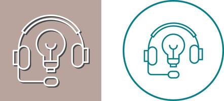 Headphones Icon Design vector