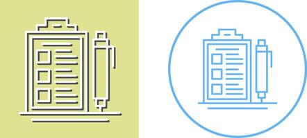 Check List Icon Design vector