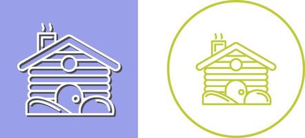 Cabin Icon Design vector