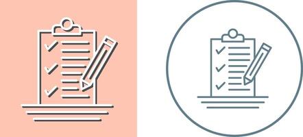 Check List Icon Design vector