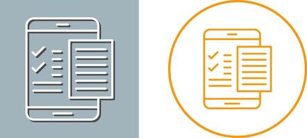 Check List Icon Design vector