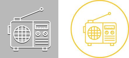 Radio Icon Design vector