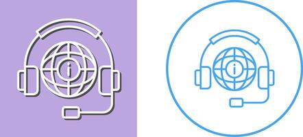 Call Center Icon Design vector