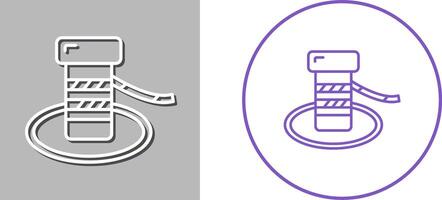 Bollard Icon Design vector