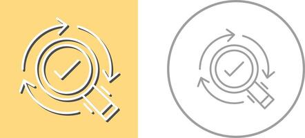 Research Icon Design vector