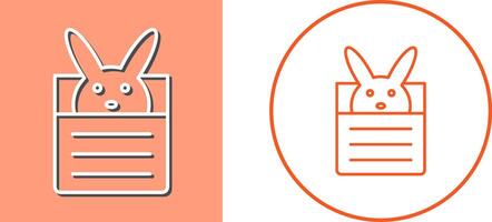 Bunny Icon Design vector
