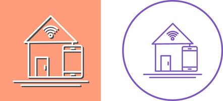 Home Automation Icon Design vector
